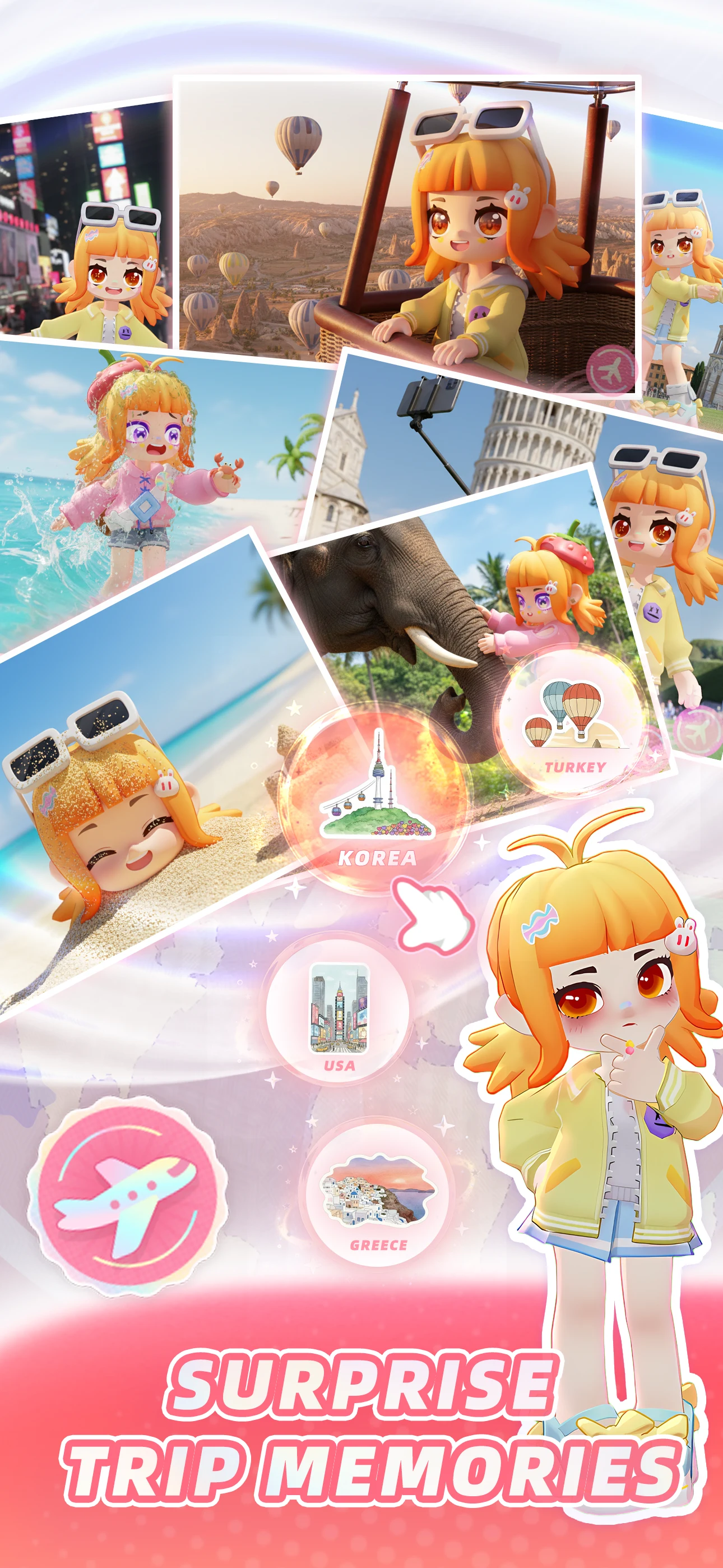 Niniko GO: Dress, Travel, Life screenshot