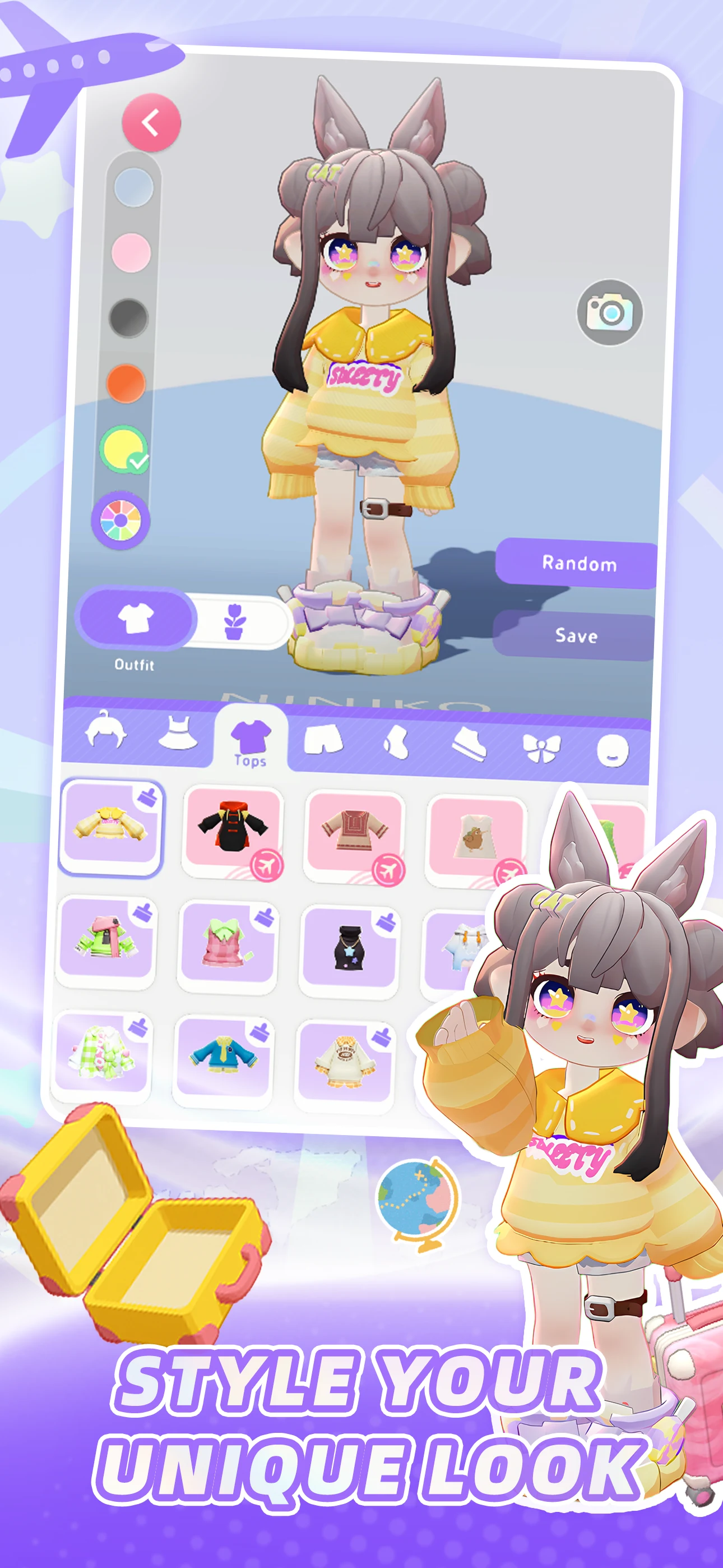 Niniko GO: Dress, Travel, Life screenshot